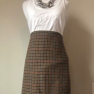 Jcrew pencil tweed skirt